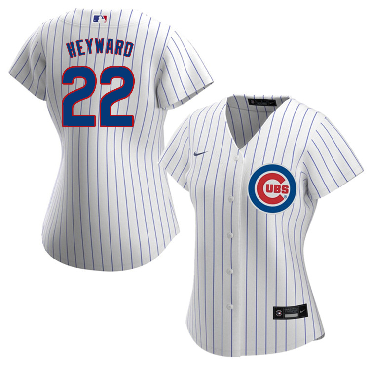 Nike Women #22 Jason Heyward Chicago Cubs Baseball Jerseys Sale-White